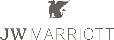 JW Marriott logo: a stylized winged feline figure above the 'JW MARRIOTT' wordmark.